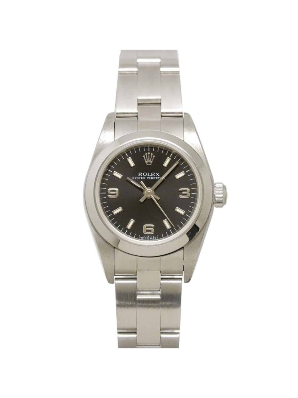 Rolex Oyster Perpetual Watch Black Automatic